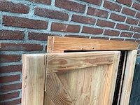 Douglas buitendeur in kozijn 200x90 cm - afbeelding 5 van  5
