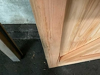 Douglas buitendeur in kozijn 215x110 cm - afbeelding 5 van  6