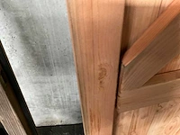 Douglas buitendeur in kozijn 215x110 cm - afbeelding 6 van  6