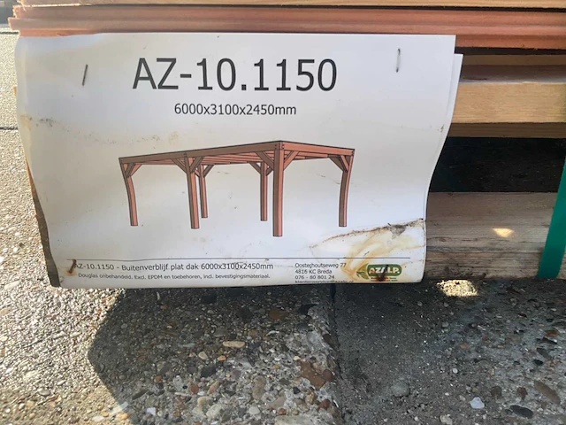 Douglas buitenverblijf met plat dak - afbeelding 8 van  8
