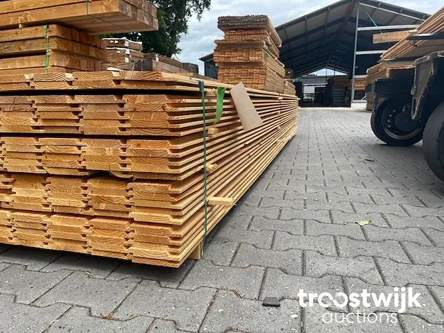 Douglas channelsiding 18x142mm, lengte 300cm - afbeelding 2 van  3