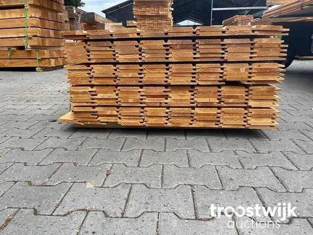 Douglas channelsiding 18x142mm, lengte 300cm - afbeelding 3 van  3