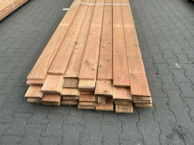 Douglas channelsiding (4000x140x19mm) (58x) - afbeelding 4 van  5