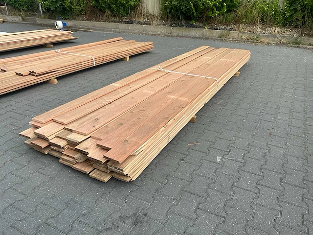 Douglas channelsiding (4000x140x19mm) (58x) - afbeelding 5 van  5