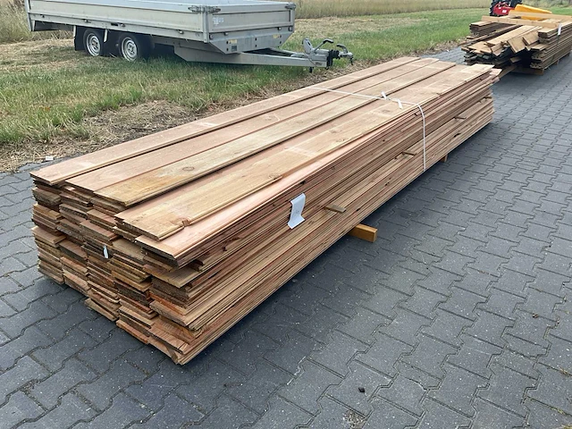 Douglas channelsiding (4000x190x19mm) (115x) - afbeelding 1 van  5