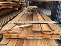 Douglas channelsiding 5000x145x18mm (41x) - afbeelding 1 van  3