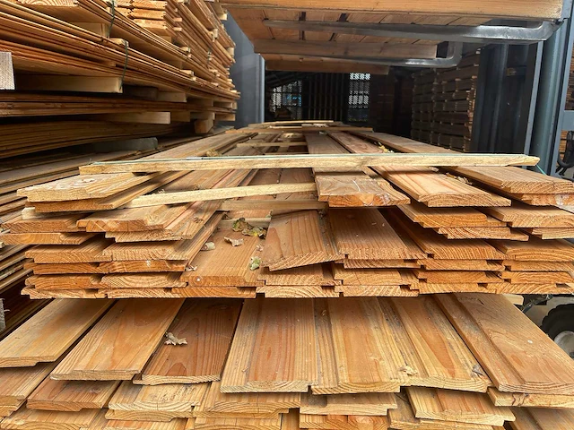 Douglas channelsiding 5000x145x18mm (41x) - afbeelding 3 van  3