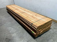 Douglas dakbeschot geschaafd 400x11,6x1,6 cm (224x) - afbeelding 1 van  7