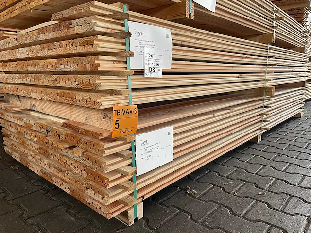 Douglas deens/triple/design 3000x142x22mm (168x) - afbeelding 4 van  4
