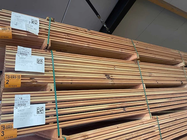 Douglas design- triple- deens profiel 3000x142x22mm (84x) - afbeelding 4 van  4