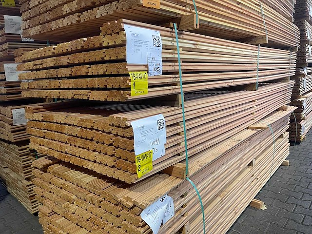 Douglas design- triple- deens profiel 3000x142x22mm (84x) - afbeelding 4 van  4