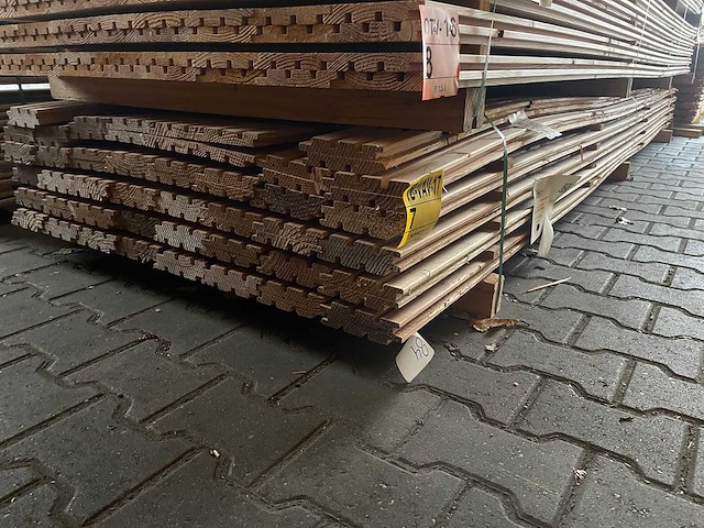 Douglas design- triple- deens profiel 4000x142x22mm (84x) - afbeelding 4 van  4