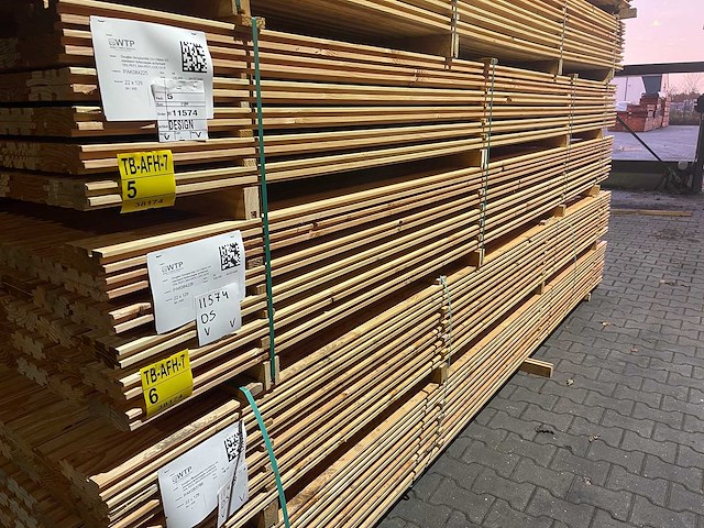 Douglas design- triple- deens profiel 4000x142x22mm (84x) - afbeelding 4 van  4