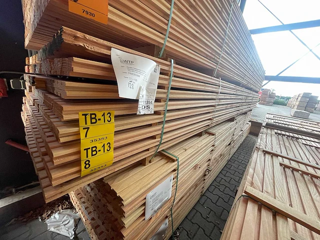 Douglas design- triple- deens profiel, 5000x142x22mm (64x) - afbeelding 4 van  4