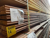 Douglas design- triple- deens profiel, 5000x142x22mm (84x) - afbeelding 4 van  4