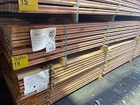 Douglas design- triple- deens profiel, 5000x142x22mm (84x) - afbeelding 4 van  4