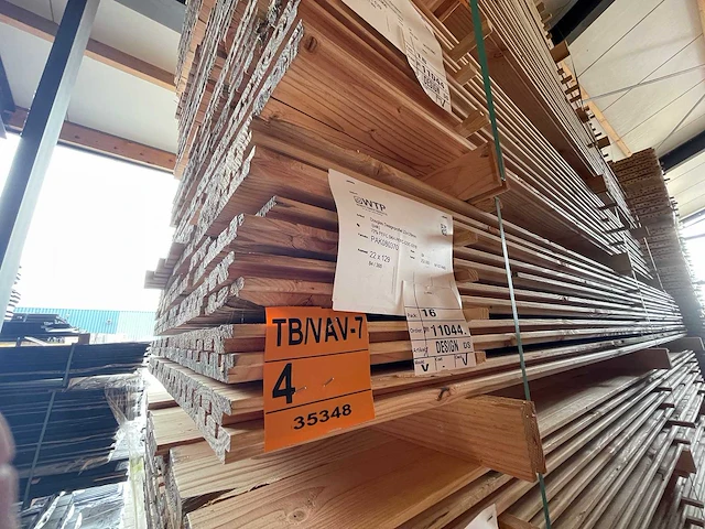 Douglas design/triple/deens profiel 3000x142x22mm (84x) - afbeelding 4 van  4