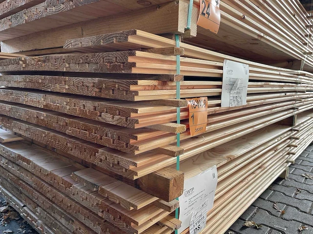Douglas design/triple/deens profiel 3000x142x22mm (84x) - afbeelding 4 van  4