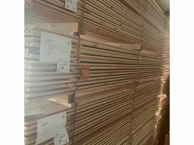 Douglas design/tripple/deens 22x142mm, lengte 300cm (110x) - afbeelding 4 van  4