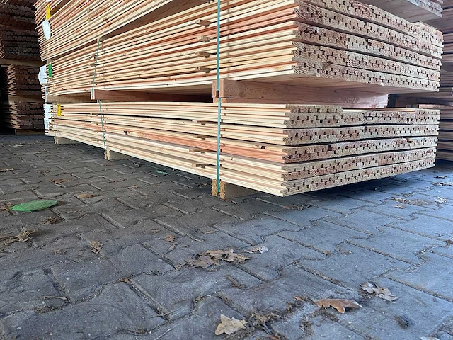 Douglas design/tripple/deens rabat 22x142mm, lengte 300cm (84x) - afbeelding 4 van  4