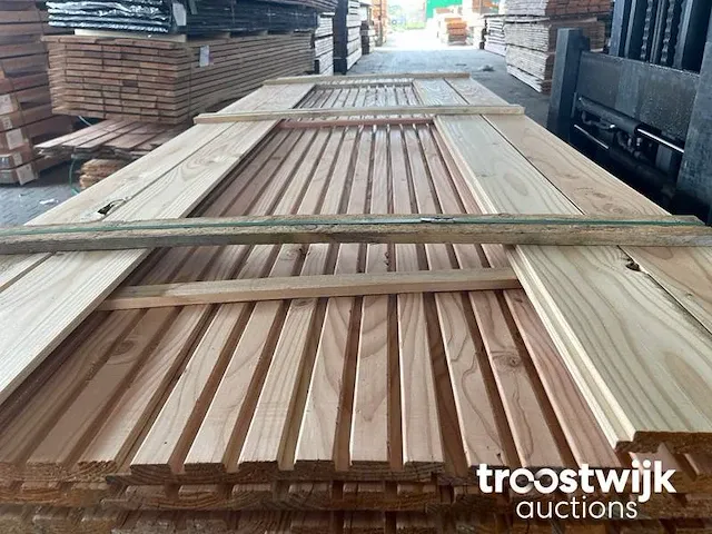 Douglas design/tripple/deens rabat profiel 22x140mm, lengte 300cm - afbeelding 1 van  3