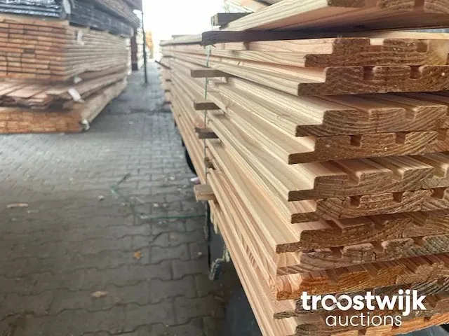 Douglas design/tripple/deens rabat profiel 22x140mm, lengte 300cm - afbeelding 2 van  3
