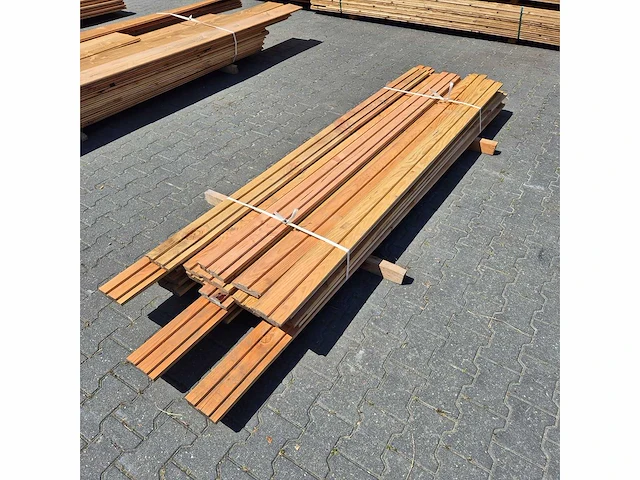 Douglas dubbel rhombus (2550-2950x140x28mm) (26x) - afbeelding 2 van  5