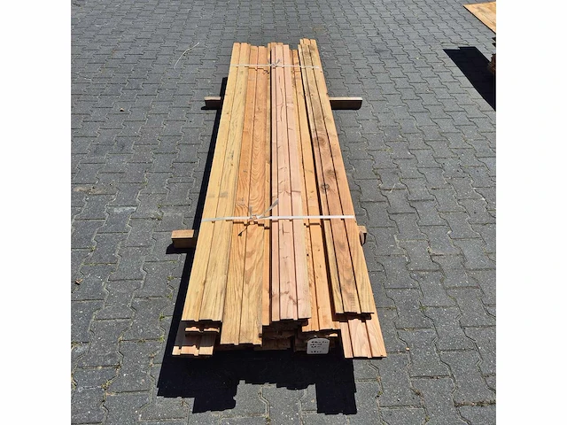 Douglas dubbel rhombus (2550-2950x140x28mm) (26x) - afbeelding 3 van  5
