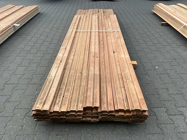 Douglas dubbel rhombus (3000-4000x145x28mm) (28x) - afbeelding 2 van  4