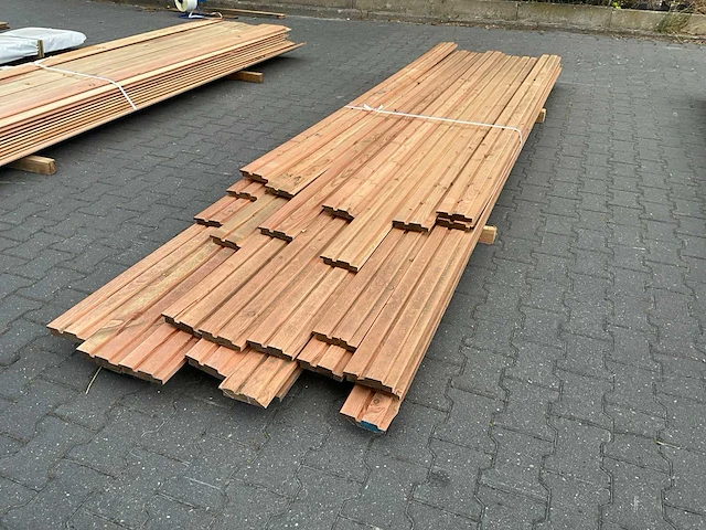 Douglas dubbel rhombus (3000-4000x145x28mm) (28x) - afbeelding 4 van  4