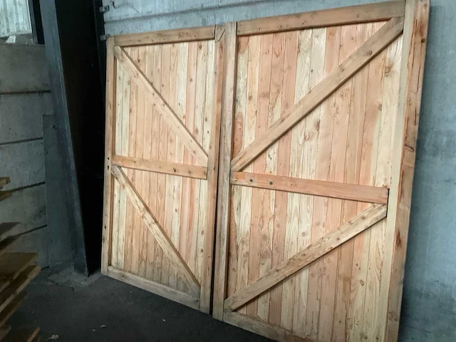 Douglas dubbele buitendeur 240x210 cm - afbeelding 4 van  5