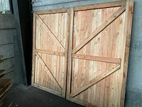 Douglas dubbele buitendeur 240x210 cm - afbeelding 4 van  5