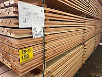 Douglas dubbele rhombus profiel 4000x140x25mm (118x) - afbeelding 4 van  4