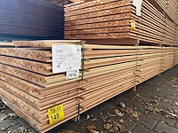 Douglas dubbele rhombus profiel 5000x140x25mm (117x) - afbeelding 4 van  4