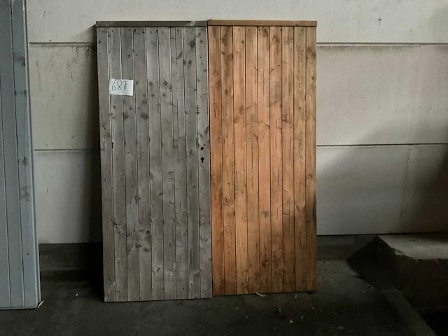 Douglas dubbele tuinpoort 200x152 cm - afbeelding 1 van  3