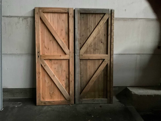 Douglas dubbele tuinpoort 200x152 cm - afbeelding 2 van  3