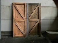 Douglas dubbele tuinpoort 200x152 cm - afbeelding 2 van  3