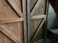 Douglas dubbele tuinpoort 200x152 cm - afbeelding 3 van  3