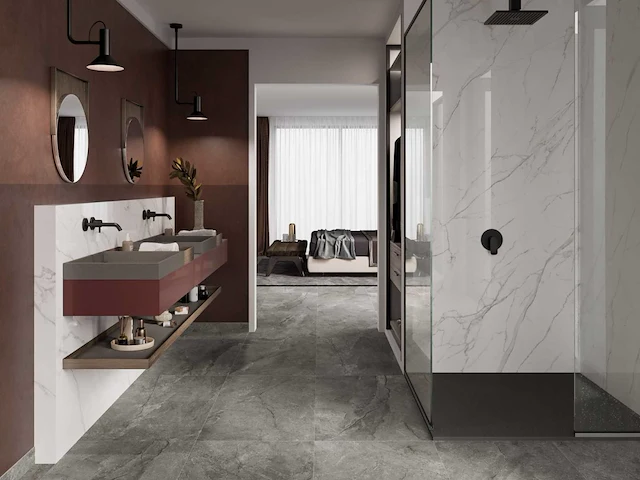 Douglas en jones lincoln white gepolijst vloertegel 120x120 cm 97,92 m² - afbeelding 4 van  5