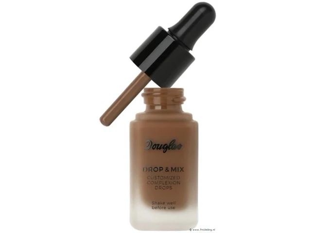 Douglas foundation - drop & mix - dark brown - 14 ml - voor elke huidtint - afbeelding 1 van  1