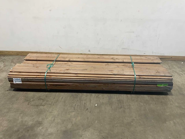 Douglas geprofileerd dekdeel 300x14,5x2,8 cm (69x) - afbeelding 2 van  5