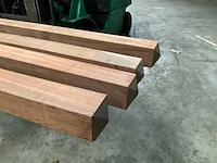 Douglas geschaafde tuinpaal 300x15x15 cm (4x) - afbeelding 6 van  12