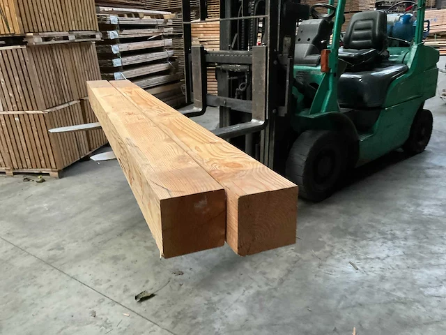 Douglas geschaafde tuinpaal 400x20x20 cm (2x) - afbeelding 1 van  10