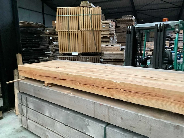 Douglas geschaafde tuinpaal 400x20x20 cm (4x) - afbeelding 3 van  6