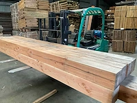 Douglas geschaafde tuinpaal 400x20x20 cm (4x) - afbeelding 1 van  5