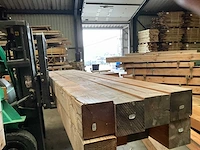 Douglas geschaafde tuinpaal 400x20x20 cm (4x) - afbeelding 5 van  5