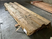 Douglas gording fijnbezaagd 300x15x5 cm (21x) - afbeelding 2 van  4