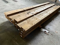 Douglas gording fijnbezaagd 300x15x5 cm (21x) - afbeelding 3 van  4