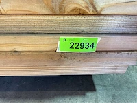 Douglas gording geschaafd 600x14,5x4,5 cm (16x) - afbeelding 6 van  6