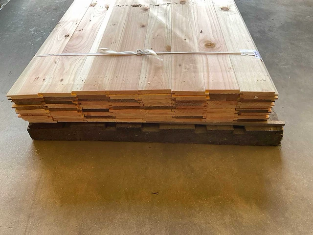 Douglas halfhoutdelen 20x125 mm geborsteld - afbeelding 2 van  7